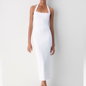 Aritzia Contour Halter Too Dress